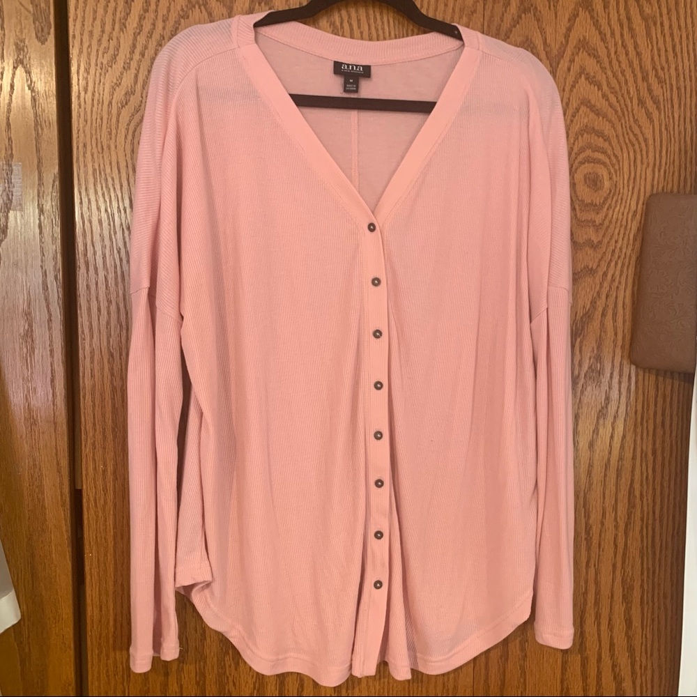 Pink Button Down Shirt